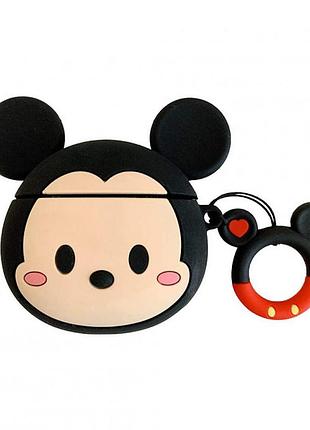 Чохол для навушників apple airpods alitek мікі-маус + тримач на палець
