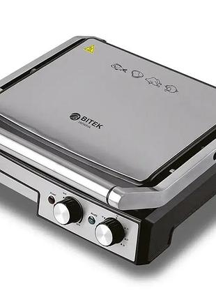 Гриль контактний 2800вт bbq bitek bt-2681