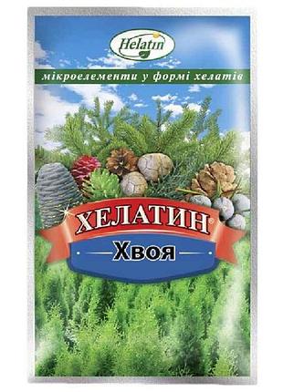 Рідкий комплекс мікроелементів хвоя, 30мл тм хелатин 7копійок