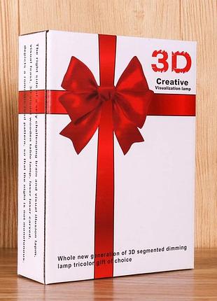 3d светильник-ночник «эйфелева башня» 3d creative 2
