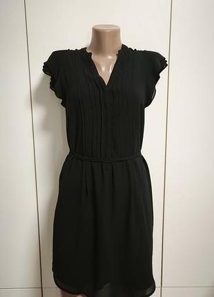 Черное платье xs-s, h&amp;m