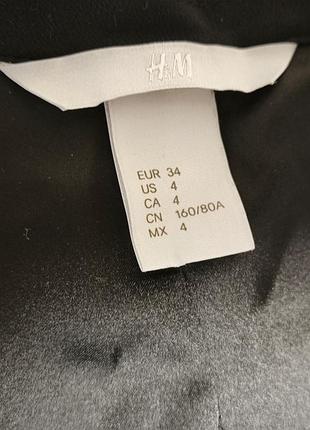 Черное платье xs-s, h&amp;m 4