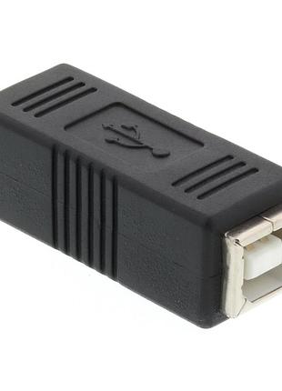 Переходник адаптер соединитель для принтера, сканера usb type b - usb type b (мама-мама) 4