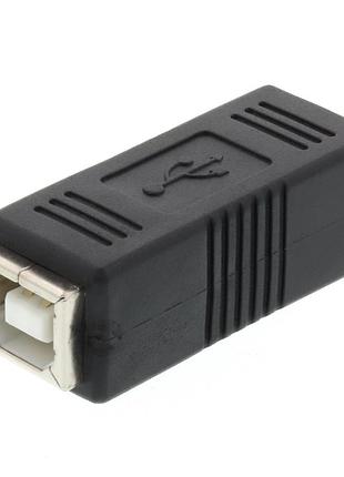 Переходник адаптер соединитель для принтера, сканера usb type b - usb type b (мама-мама) 5
