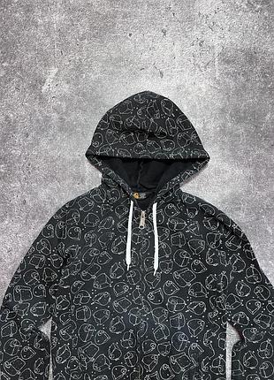 Монограма зіп кофта carhartt 2