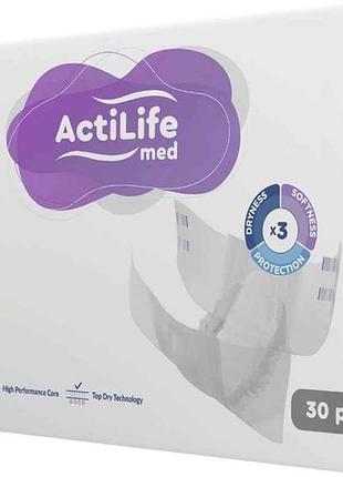 Підгузки для дорослих р.s 30шт тм actilife med basic 7копійок