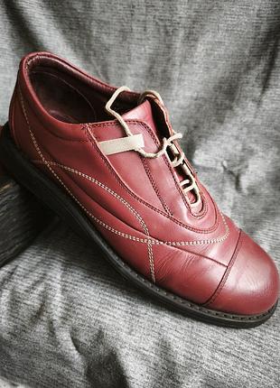 Женские кожаные туфли streetline boots &amp; shoes.размер 44