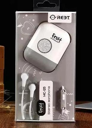 Проводные наушники keeka fruit mc-125 2