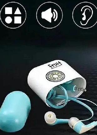 Проводные наушники keeka fruit mc-125 6