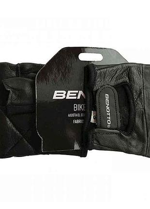 Перчатки відкриті m кожані тм benotto 7 копійок