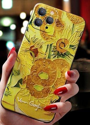 Панель чехол для apple iphone 11 alitek art винсент ван гог подсолнухи