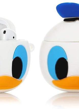 Чохол case для apple airpods alitek disney дональд дак + тримач