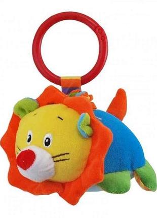 Подвеска плюшевая (te-8203g-13l, лев, мультицвет) тм baby mix