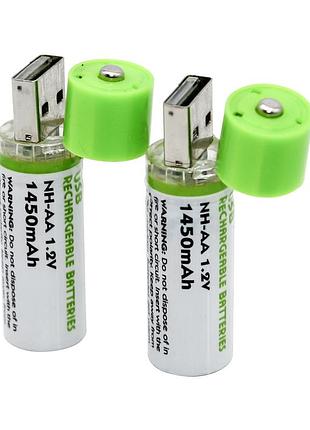 Aa акумулятори usb 1450 ма·год expert (2 шт.)