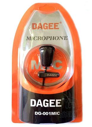 Петличний мікрофон (петличка) dagee dg-001