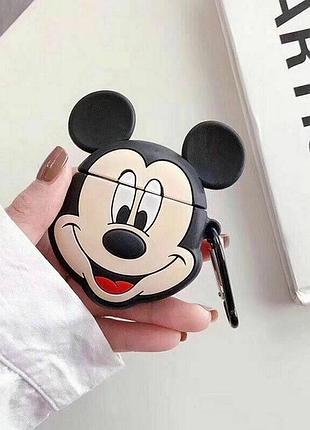Уценка! чехол для наушников apple airpods alitek микки-маус, без карабина (предоплата)