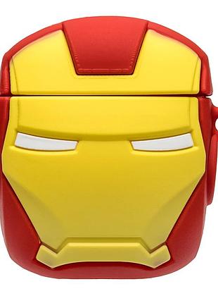 Чохол для навушників apple airpods alitek ironman (залізна людина) + тримач (88641)