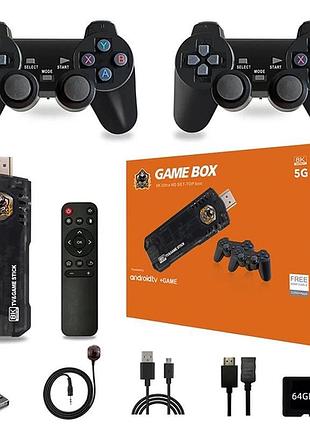 Игровая консоль/приставка game box x8 8k/5g (два джойстика)