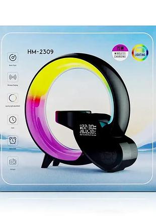 Лампа-нічник з bluetooth-колонкою g-smart hm-2309