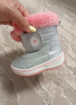 Зимние сапожки для девочки 5