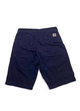 Чоловічі шорти carhartt workwear vintage темно сині м