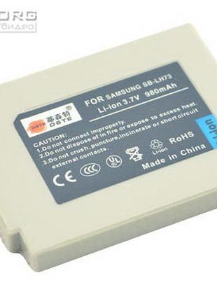 Аккумулятор для фотоаппарата samsung sb-lh73, 980 mah