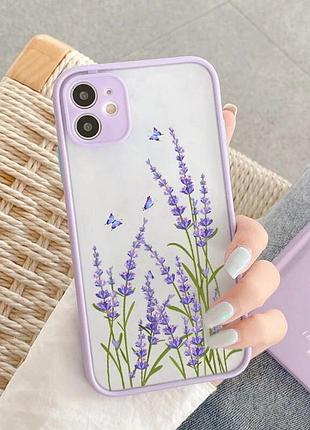 Чехол панель для apple iphone 11 pro max alitek лаванда 5