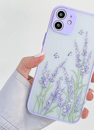 Чехол панель для apple iphone 14 pro max alitek лаванда 4
