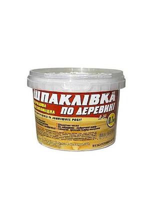 Шпатлівка по дереву акрилова 0,7кг тм родаcolor 7копійок