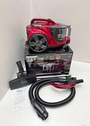 Пилосос контейнерний 4л zepline zp-6804 (червоний)