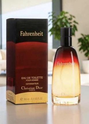 Туалетна вода чоловіча dior fahrenheit, 100 мл
