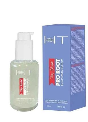 Сироватка для волосся та шкіри голови 50мл енергетична pro root «stay rooted» тм hair trend 7копійок