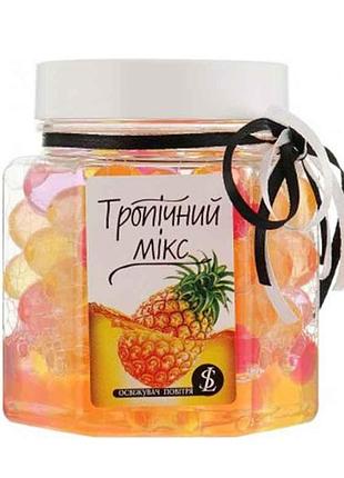 Освіжувач повітря гелеві кульки тропічний мікс тм selan 7копійок