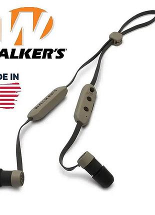 Активные беруши для стрельбы walkers neck ear bud - nrr 29дб (сша)