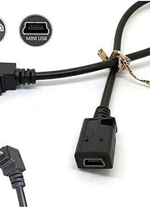 Кабель переходник конвертер mini usb - micro usb (f/m) up