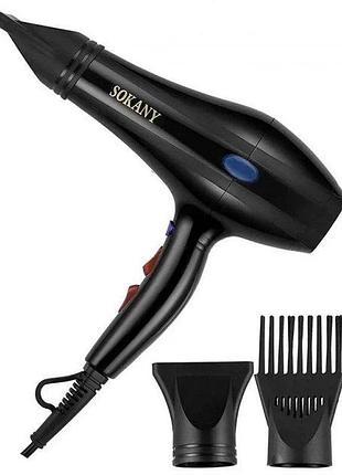 Фен для укладки волос sokany sy-3866 2400 вт мощный
