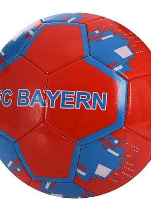 Мяч футбольный размер 5 пвх вес 280г fc bayern ev-3358 тм metr
