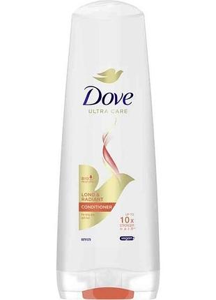 Бальзам-ополіскувач 350мл довжина та сяйво тм dove 7копійок