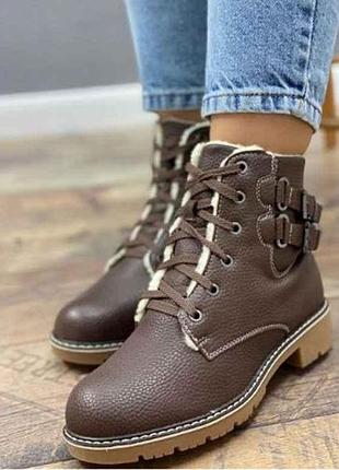 Ботинки женские арт.9032-2 brown р.36 тм kolay 7 копійок