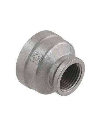 Муфта 1 вх 1/2 в латунь, вв, dn25х15, нікель, mp0301 тм raftec 7копійок