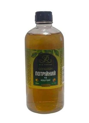 Одеколон 80мл потрійний на каштані тм rilk perfume