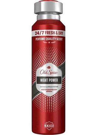 Дезодорант-антиперспирант 150мл night power тм old spice 7 копійок