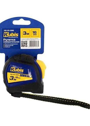 Рулетка вимірювальна 5 м*25 мм autolock 05-01-1525 тм kubis 7 копійок