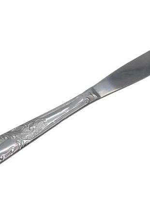Нож столовый 1шт ветка клена vt6-11020/1 тм vitol 7 копійок