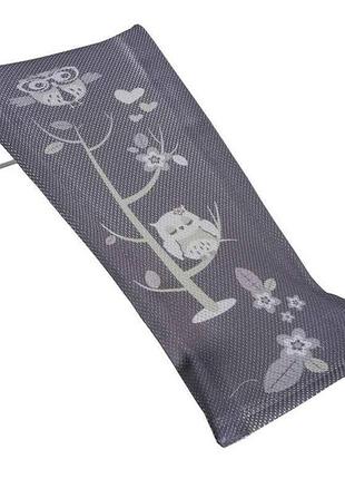 Гірка для купання сірий 3d мембрана сова (so-026-106, grey) тм tega