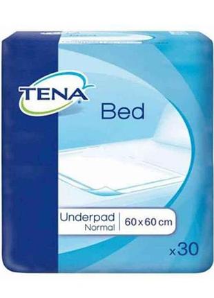 Пелюшки bed normal 60x60, 30шт тм tena 7 копійок