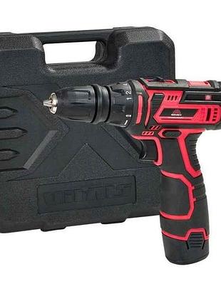 Шуруповерт акумуляторний dfr 12в 1,5а*год 0-400/0-1400 au 12/2kp qc тм vitals 7 копійок