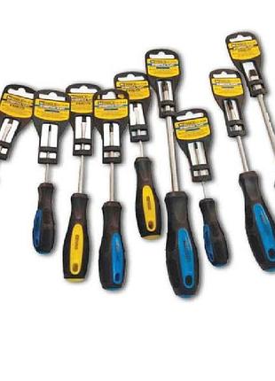 Викрутка craft двокомпонентна ручка, sl 8 х 200мм 27-014 тм ht tools 7 копійок