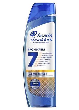 Шампунь 250мл проти лупи pro-expert 7 захист від випадіння волосся тм head shoulders 7 копійок