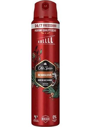 Дезодорант-спрей 250мл bearglove тм old spice 7 копійок